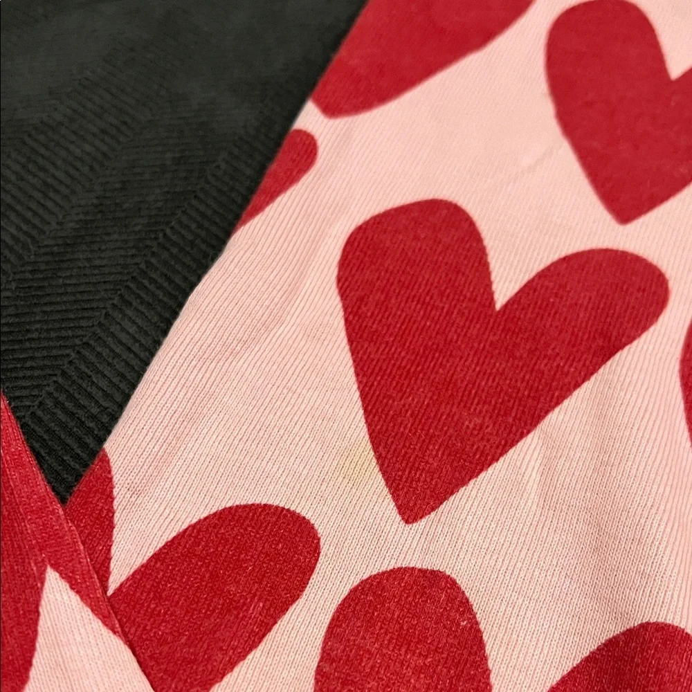 Hanna Andersson  Pink & Red Heart Pajama Set - Long Sleeve